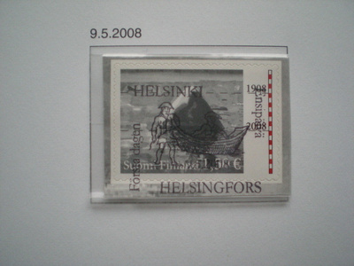 EP-leimattu merkki 1,50 € Merenkurkku 2008 - LaPe 1900