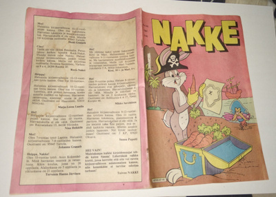 NAKKE SARJAKUVALEHTI 45 / 1987