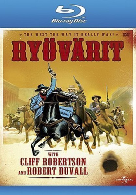 RYÖVÄRIT (CLIFF ROBERTSON,ROBERT DUVALL) uusi/muoveissa