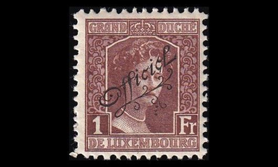 Luxemburg 105 * Virkamerkki 1 Fr (1915)