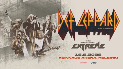 Def Leppard Permantolippu 1kpl 16.6.