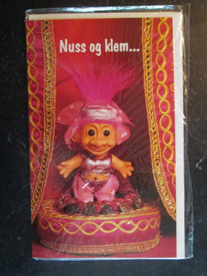 KULKEMATON TROLLI PEIKKOKORTTI TAITTOKORTTI MUOVEISSA