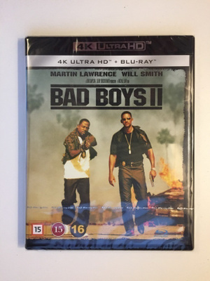 Bad Boys 2 (4K Ultra HD + Blu-ray) Will Smith (2003) UUSI