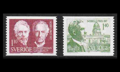 Ruotsi 1010-1 ** Nobel-voittajia (1977)