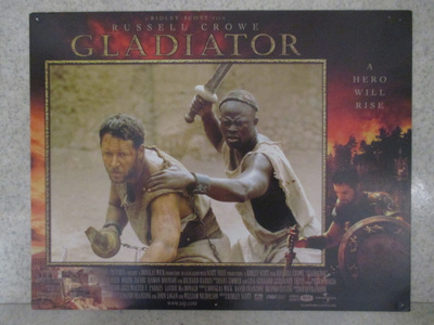 GLADIATOR (Ridley Scott, 2000) - aulakortteja (4 kpl)