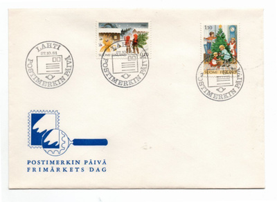 Lahti: Postimerkin päivä 1981 (erikoisleima 27.10.1981)
