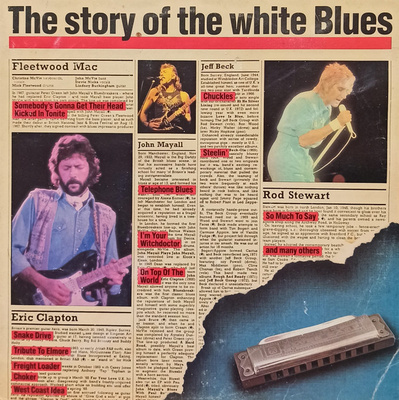 The Story Of The White Blues (CD) Eric Clapton Jimmy Page