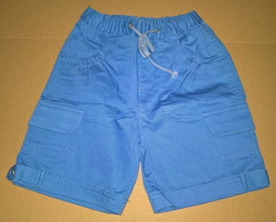 TUTTA LASTEN SHORTSIT KOKO 86 SINISET 100% PUUVILLA