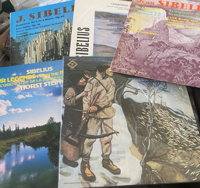 5 x Sibelius. 5LP