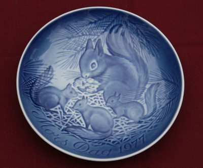 Mothers Day Plate Bing & GrØndalh 1977
