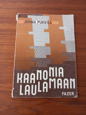 Kaanonia laulamaan Kaanonkokoelma kouluja ja kuoroja varten