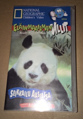 ELÄINMAAILMAN VILLIT SEIKKAILU AASIASSA  VHS
