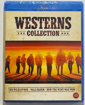 Westerns: Collection - 3 Blu-ray elokuvaa ( uusi )