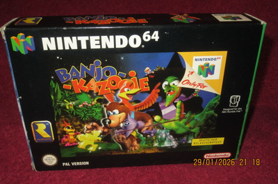 N64 - Banjo-Kazooie (CIB)