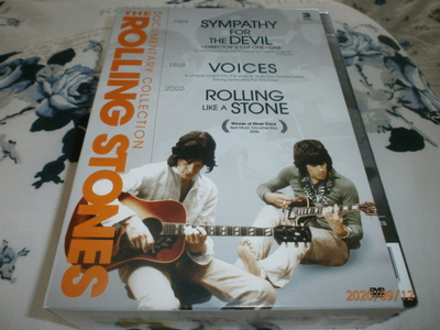 THE ROLLING STONES documentary collection 3DVD uusi