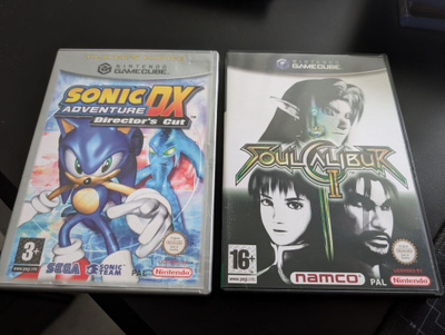 Sonic Adventure DX & SoulCalibur II -paketti (EI OHJEITA)