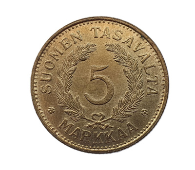 5 Markkaa 1950 - Hyväkuntoinen!