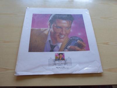 Aito 1993 Elvis Presley litografia 30 cm x 30 cm