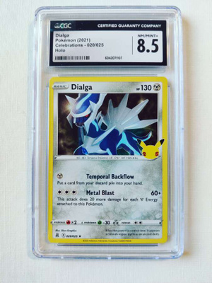 Dialga Celebrations 20/25 CGC 8.5