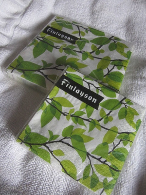 Finlayson Servetit / Lautasliinat 2 pkt iso + pieni "Kesäkuu