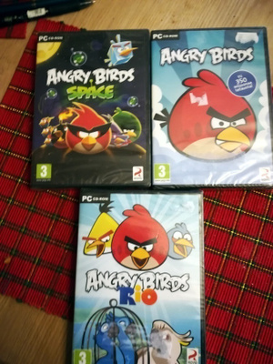 Lasten pelejä Angry birds, uusia muoveissaan ALE!