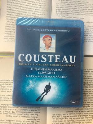 Cousteau: Kolmen elokuvan kokoelmaboksi (Blu-ray)