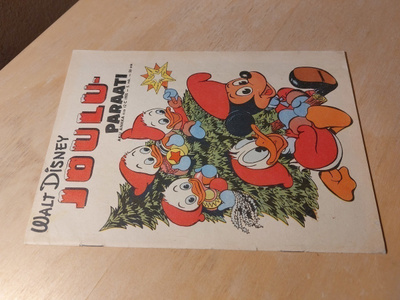 Aku ankka 12C - 1955 Valkoinen versio