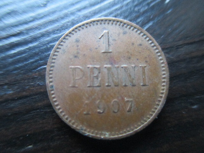 1 penni 1907