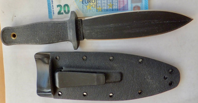 VANHA Taisteluveitsi Cold Steel Carbon VO USA SIISTI