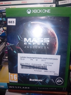 XBOXONE Mass Effect Andromeda ( SIS POSTIKULU )