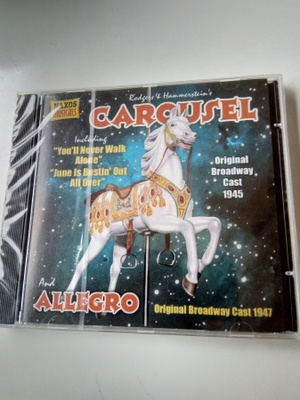 CD CAROUSEL - ALLEGRO, Original Broadway Cast 1947 (UUSI!!)