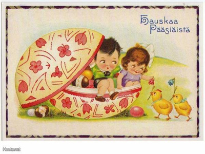 no 1 - pääsiäinen lapsia ja tipuja - erilaisia