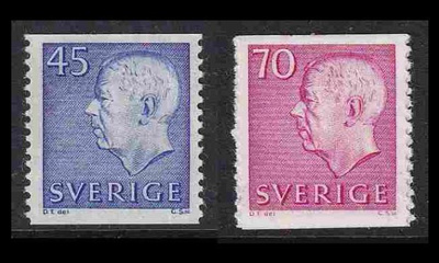Ruotsi 586-7 ** Gustaf VI (1967)