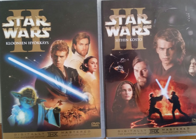 STAR WARS 2 ja 3 -DVD
