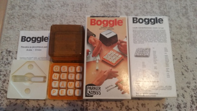 Boggle - sanapeli, hyväkuntoinen