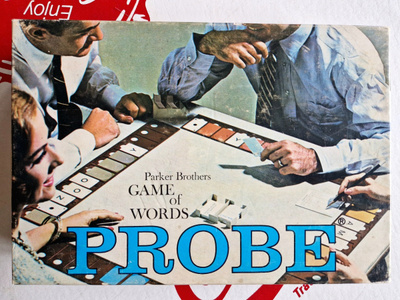 Probe vintage lautapeli vuodelta 1964