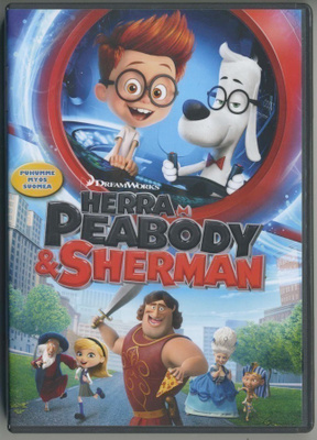 HERRA PEABODY & SHERMAN – Suomi-DVD 2014 Puhumme suomea(kin)