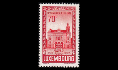 Luxemburg 292 * Postimerkkinäyttely 70 C (1936)
