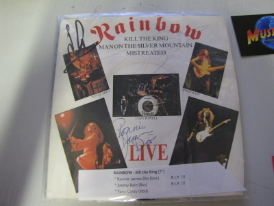 RAINBOW - KILL THE KING 7'' DION NIMMARILLA + 2
