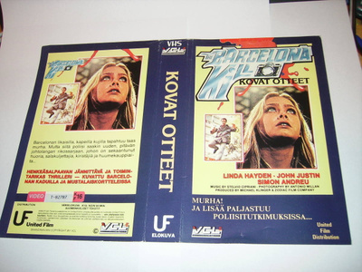 Vhs kansipaperi Fix - KOVAT OTTEET  (Sis.postikulut)