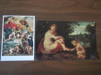 Petrus Paulus Rubens: kaksi taidekorttia