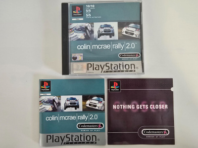 Colin McRae rally 2.0 (PS1) (CIB) Platinum