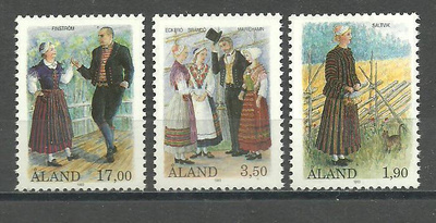 ÅLAND kansallispuvut sarja 1993, LaPe 72-74 **