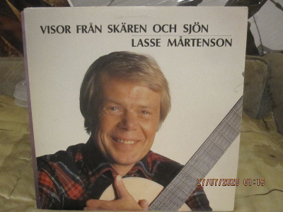 Lasse Mårtenson Visor från skären och sjön lp