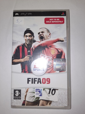 PSP Fifa 09 videopeli