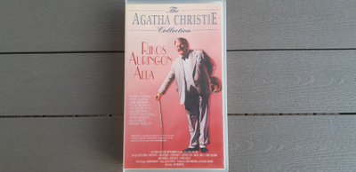 VHS: Rikos Auringon Alla (Agatha Christie,Peter Ustinov 1981