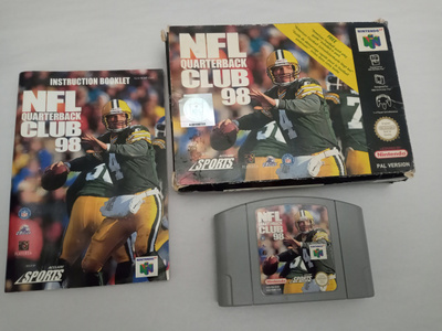 N64 NFL Quarterback Club 98 Cib