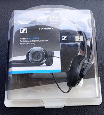 SENNHEISER PC 7 USB HEADSET KUULOKKEET / MIKROFONI