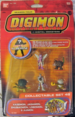 Bandai Digimon Collectable Set #48 Figuuripaketti