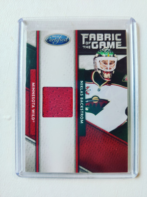Niklas Bäckström - 11-12 Certified Fabric of the Game /399